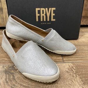 Frye Melanie Slip On Silver